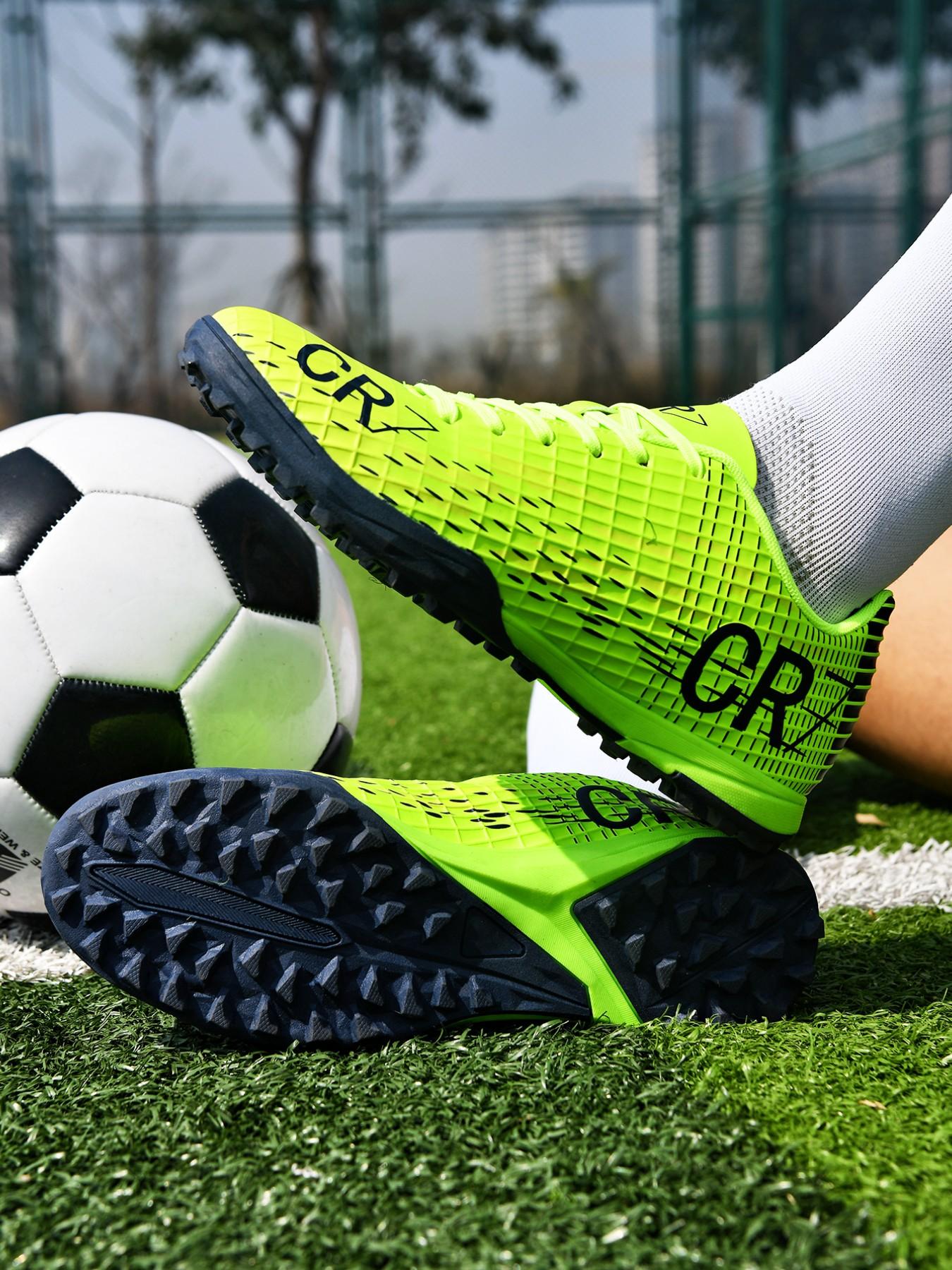 New Unisex Soccer Shoes, Ag Long and Short Studs, Anti-Slip Training Boots, Outdoor Grass Field, Professional Football Cleats, Low Top