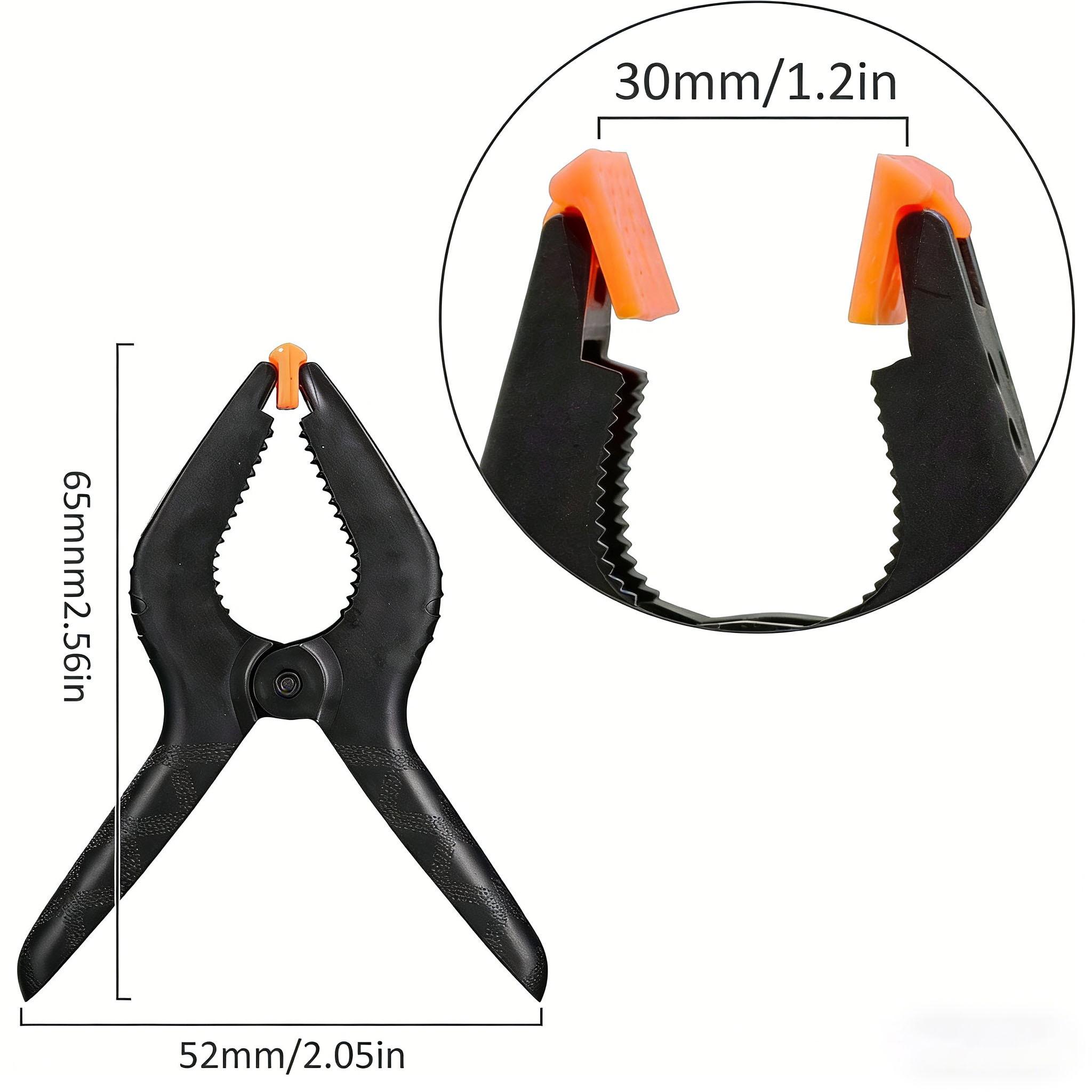 1-10pcs Plastic Spring Grip Clamps, Clamps, Ideal for Photo Studio, Woodwork, Artwork, Household Hand Clamps