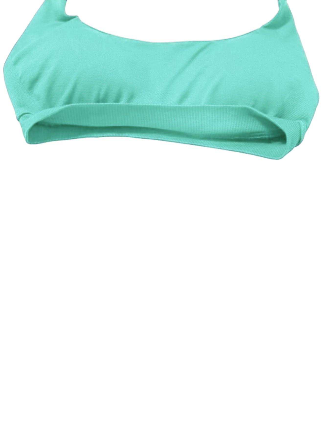 Trendy Backless Halter Yoga Suit, 2 Piece High Waist Workout Set, Perfect for Fitness Girls, Stylish and Comfortable Gym Wear