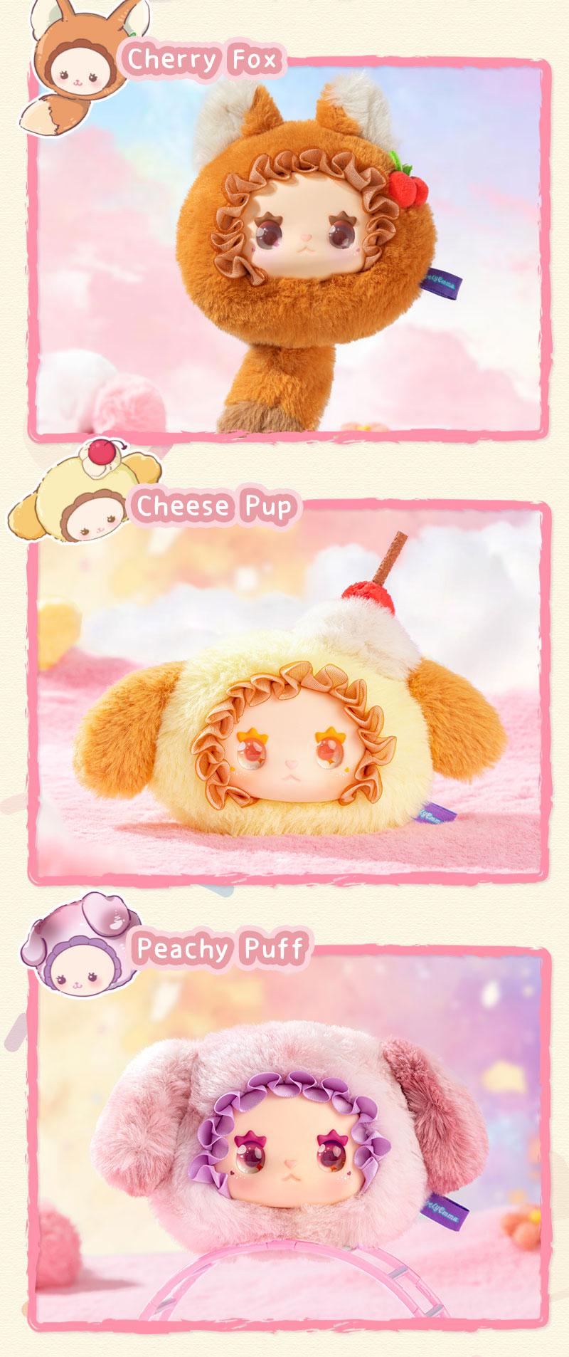 Lovely Emma Plush Blind Box Collection, Surprise Adorable Creative Plush Keychain, Lovely Emma Keychains, Cute Collectible Figures for Trendy Gifts
