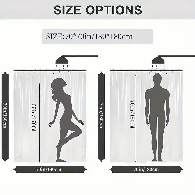 1/4pcs Sunflower Inspirational Quotes Themed Shower Curtain Set, includes a non-slip mat, U-shaped rug, and toilet seat cover. Perfect for bathroom decoration, partitioning, and beautifying the space. Comes with 12 shower curtain hooks. Shower Essentials