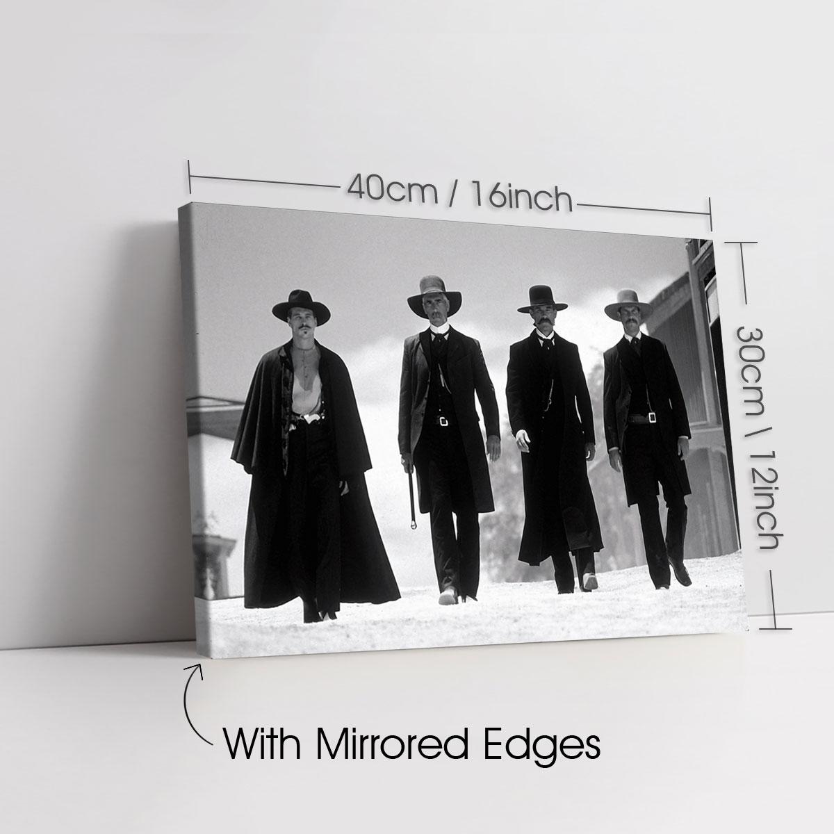 Tombstone 1993 Movie Poster, Canvas Art Poster & Wall Art Painting, Modern Home Bedroom Decor Poster, Hallway Office Mural, Ideal Gift