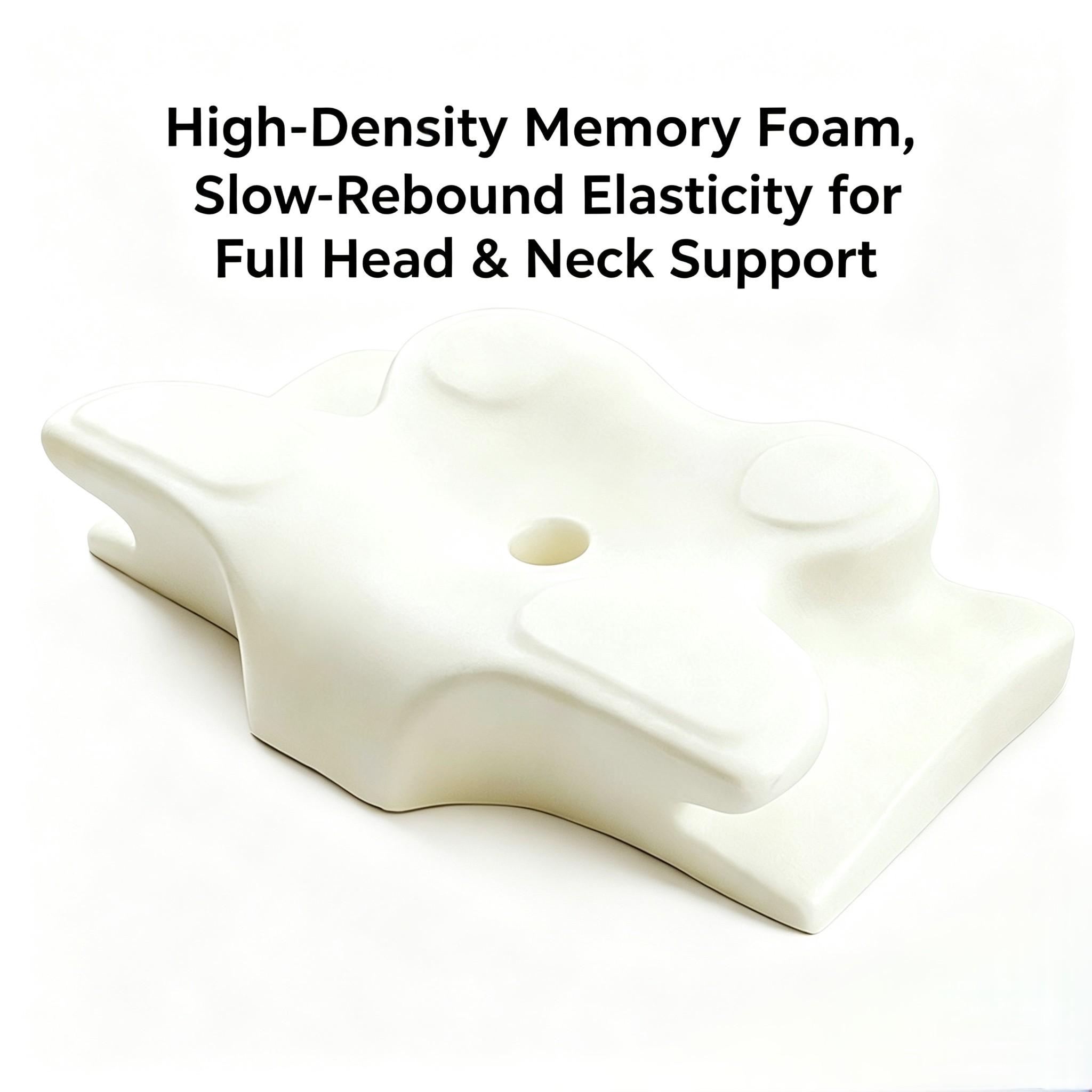 1PC Butterfly Cervical Pillow, Cooling & Breathable Medical Memory Pillow, Ergonomic Neck Curve Correction, Effectively Relieve Cervical Discomfort and Stiff Neck & Shoulder