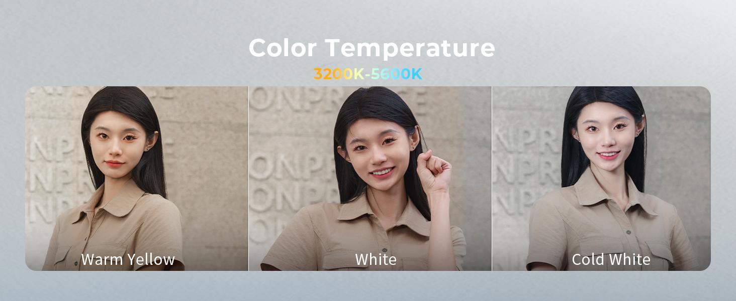 SmallRig Vibe P30 67mm Ring LED Video Light, Compact Powder-Size Bi-Color Light with High CRI ≥90, Compatible for 67mm Phone Mounts/Cases/Lenses, for Content Creation, Live Streaming