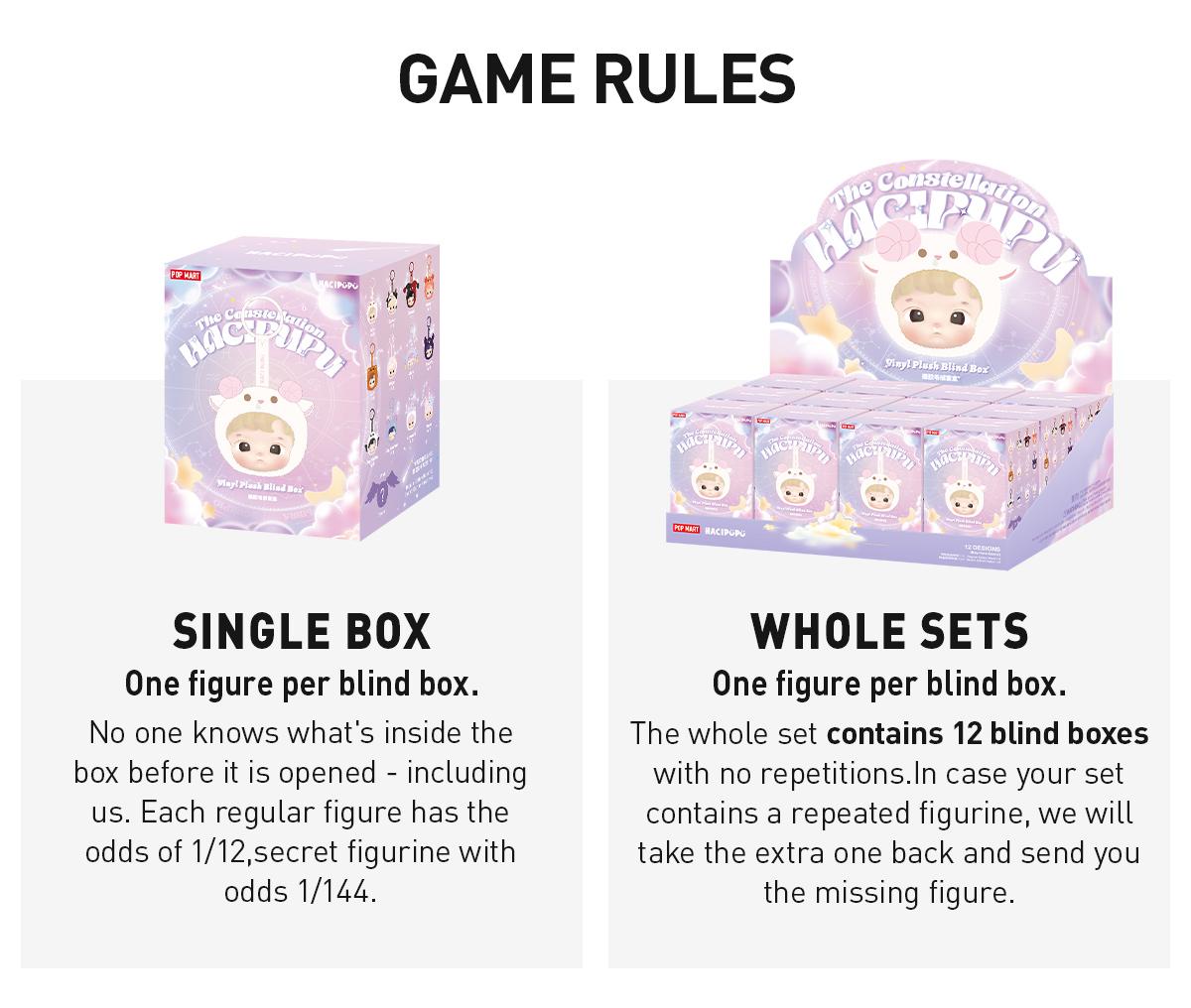 POP MART HACIPUPU The Constellation Series-Vinyl Plush, Blind Box, Mystery Box POP MART HACIPUPU The Constellation Series-Vinyl Plush, Blind Box, Mystery Box