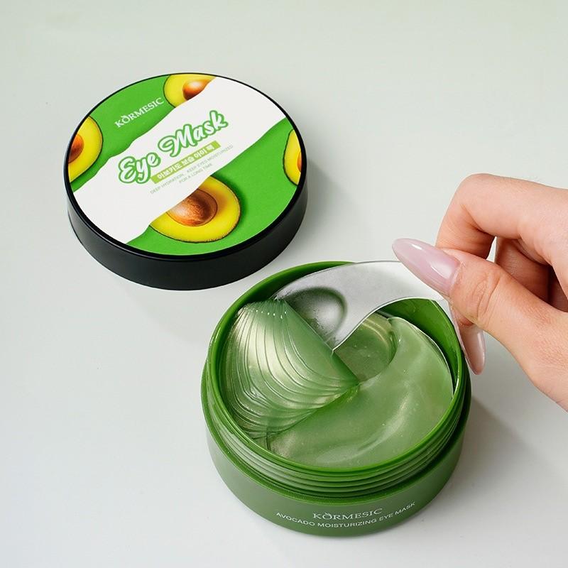 Avocado Eye Mask, Hydrating and Firming, Deep Nourishment, Youthful Look, Essential for Late Nights, Single Item Balm