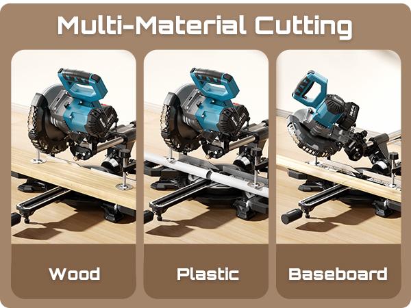 SeeSii Cordless Mini Circular Saw, 4-1/2" Electric Compact Circular Saw with 4.0Ah Battery, 5380RPM, 4 Saw Blades, Rip Guide, Max Cutting Depth 1-11/16"(90°), 1-1/8"(45°) for Wood, Plastic, Soft Metal TCS115A CS410 #NewArrival