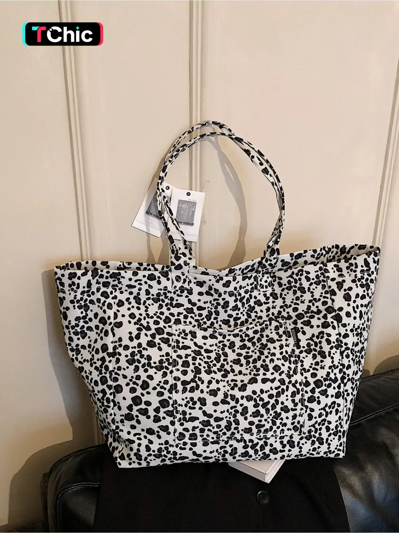 New Arrival Women Fashionable Casual Lazy Style Leopard Floral Large Versatile Slouchy Tote Bag Relaxed Ruched Shoulder Bag Big Capacity Suitable For Short Trip Shopping Dating Daily Wear Totes Bag