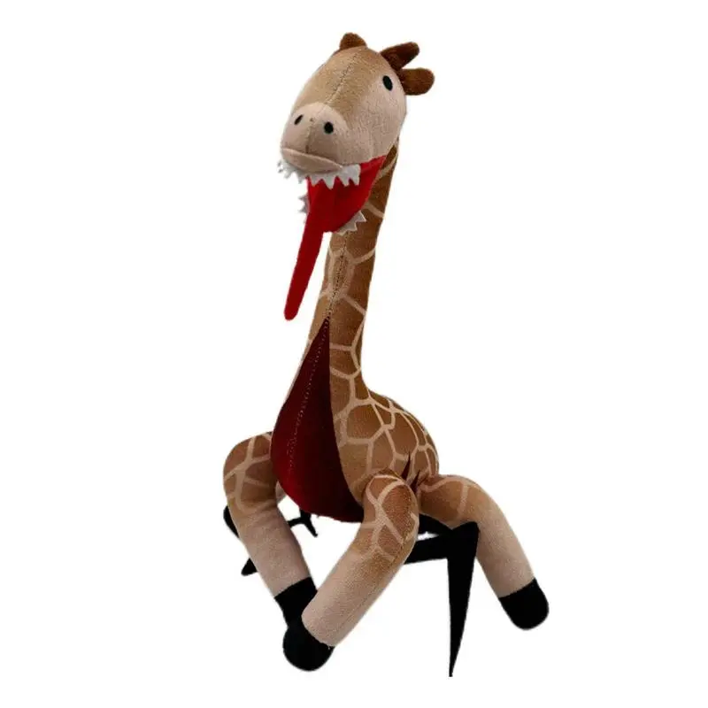 28cm Zoochosis Plush Toys Yellow Kangaroo Giraffe Penguin Plush Soft Stuffed Animals Plushie Toy Doll Children Birthday Gifts
