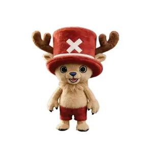 New In Stock One Piece Chopper Plush Doll Cute Anime Peripherals Toy Birthday Christmas Gift