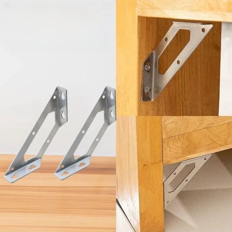Triangular Support Frame, Furniture Bracket, Universal Corner Code Fastener, Suitable for Tables, Chairs, and Beds
