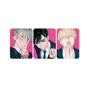 3 Pcs/Set Alien Stage Anime 3inch Till Ivan Lomo Card Photo Cards for Friends Gift Cosplay Postcard Bookmark Anime Accessories