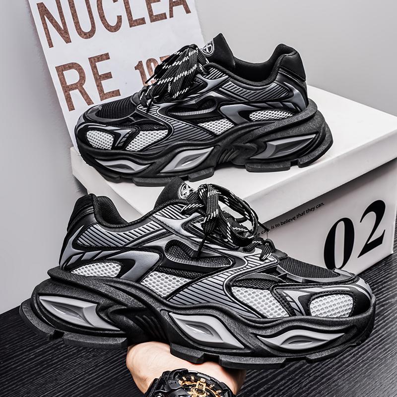 Breathable Comfortable Men's Shoes, Fashion Versatile Slimming Effect, Trendy and Stylish Footwear for Everyday Wear