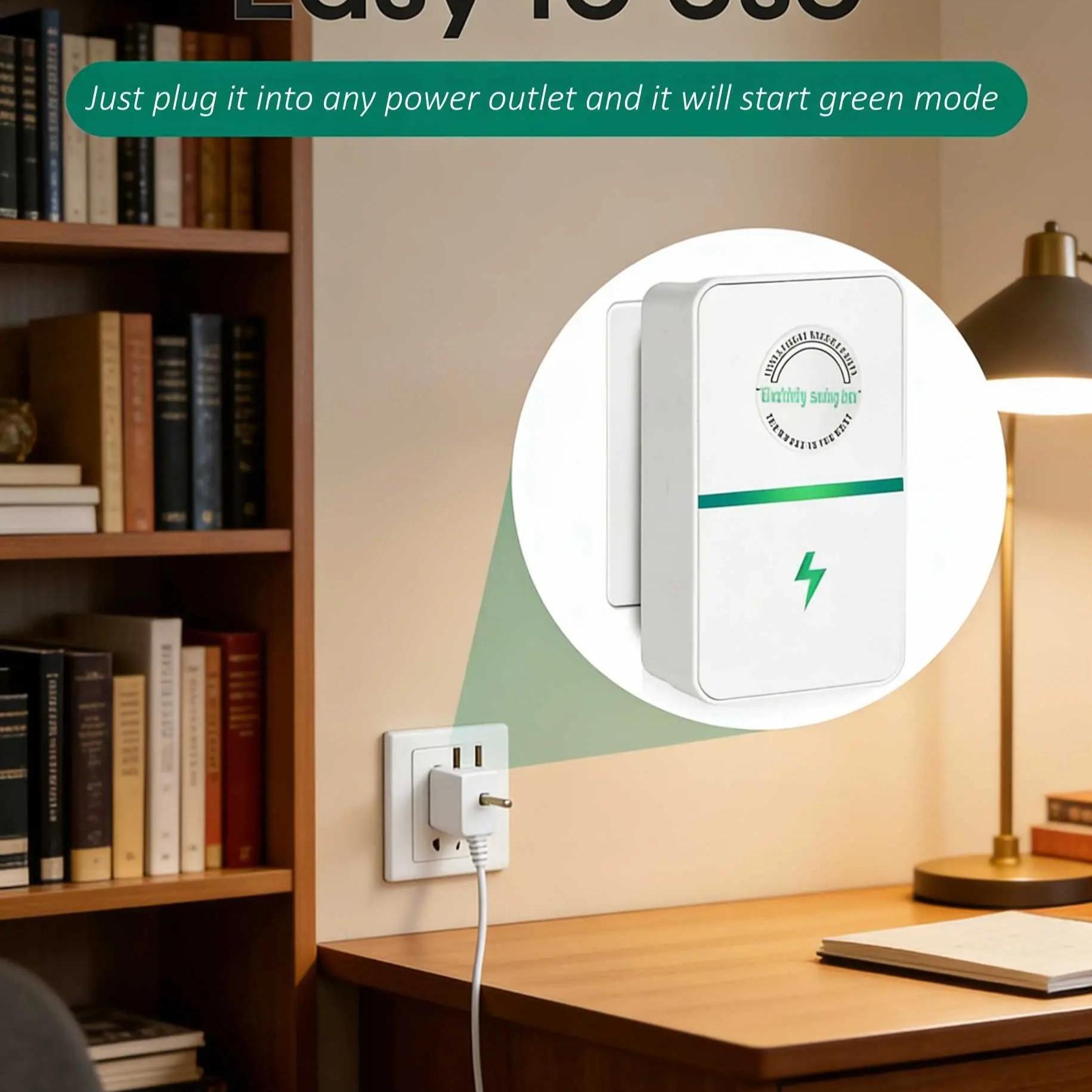 US Standard Plug Outlet Adapter | Wide Voltage Portable Power Distribution Box with Overload Protection