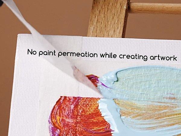 MEEDEN 10 Packs White Artist Tape, 0.5" with Total 1804.5FT (550m) Masking Art Tape for Watercolor Painting Drafting Canvas Framing, Acid-Free Painters Tape, General Purpose for Craft, Office, School MEEDEN 10 Packs White Artist Tape, 0.5" with Total 1804.5FT (550m) Masking Art Tape for Watercolor Painting Drafting Canvas Framing, Acid-Free Painters Tape, General Purpose for Craft, Office, School