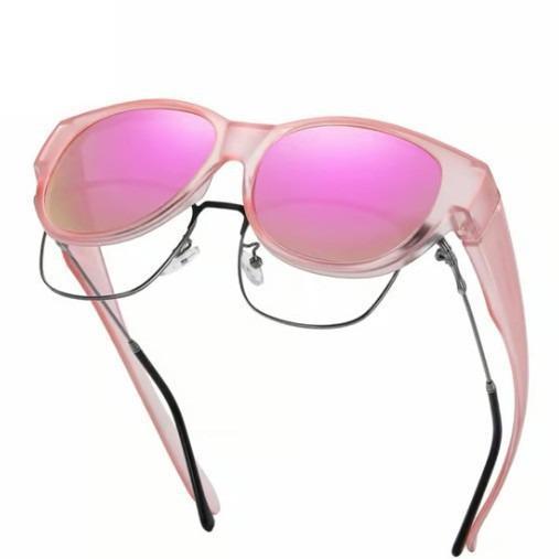 Tortoiseshell Frame Polarized Sunglasses, UV400 Protection, Fashion Eyewear with Myopia Prescription Available