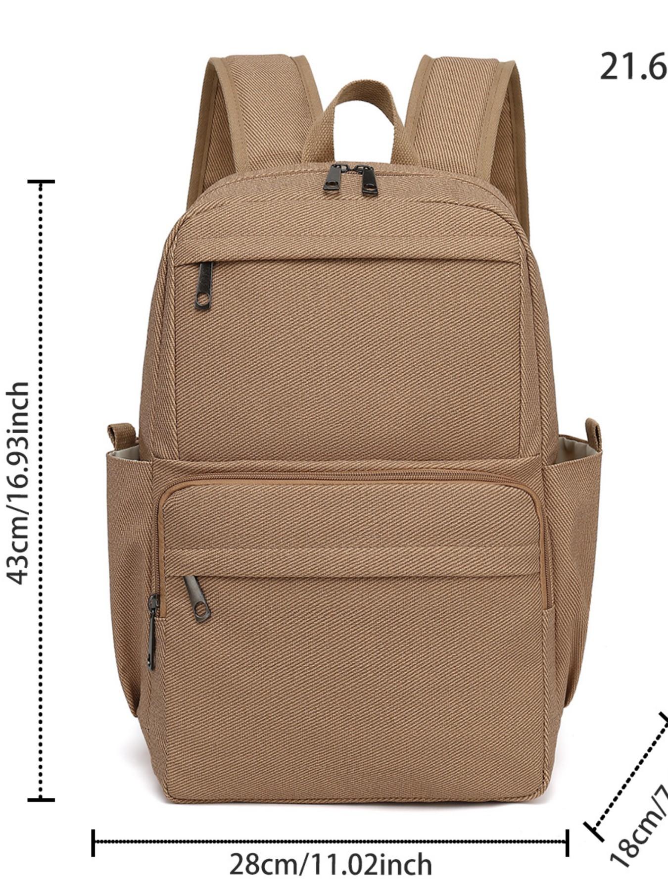 Fashion Large Capacity Simple Travel Backpack, Casual Laptop Bag, Leisure Shoulder Bag, Stylish and Functional Schoolbag, Casual Daypack Backpacks