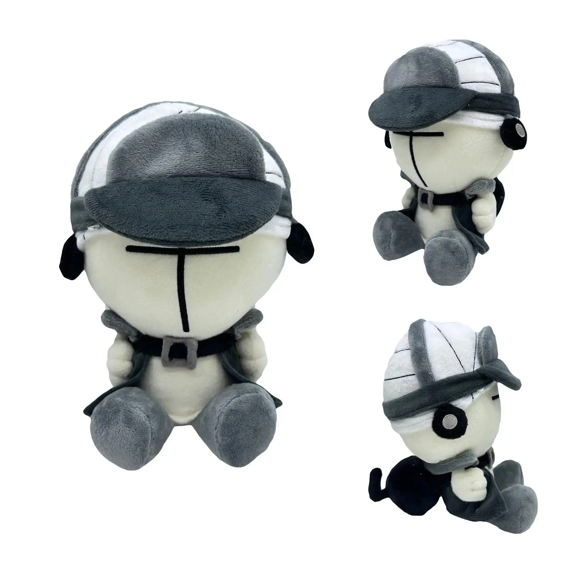 7.8inch Madness Combat Hank Wimbleton Plush Doll Cute Cartoon Sanford Deimos Plush Toy Soft Stuffed Christmas Birthday Gift
