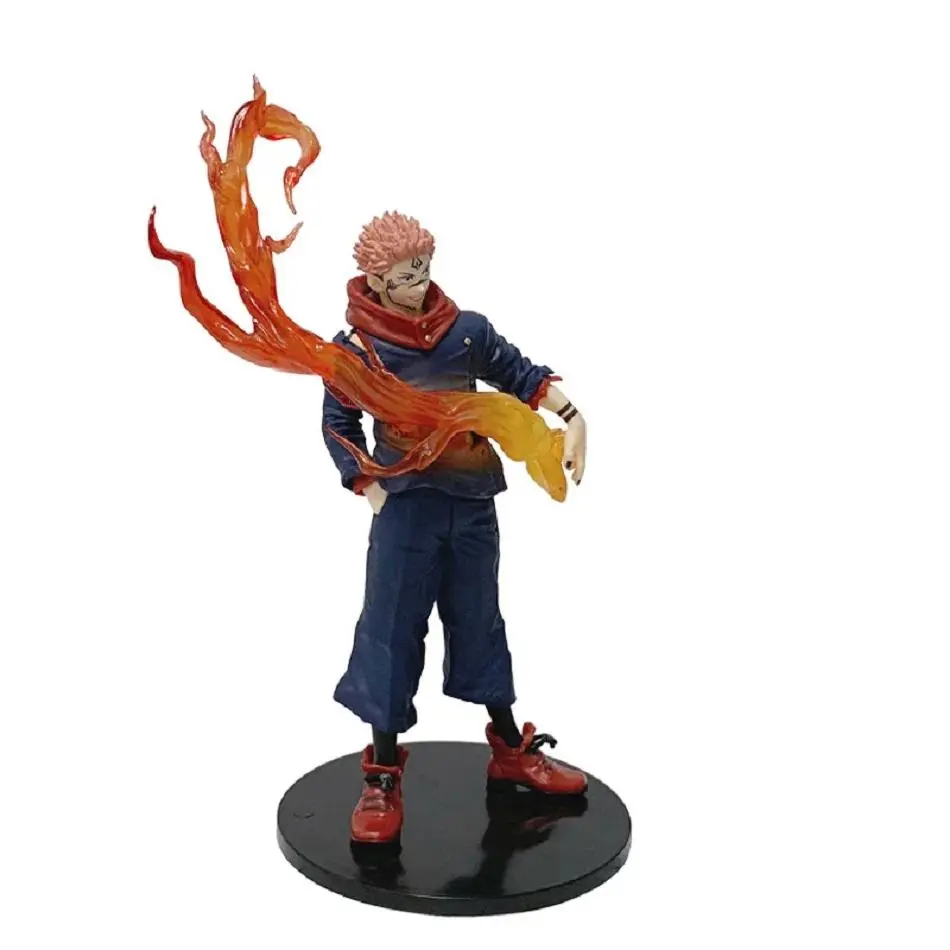 Anime 21cm Jujutsu Kaisen Figure Itadori Yuji Action Figure Model PVC Doll Toys Surrounding Collection Desktop Accessories Gifts