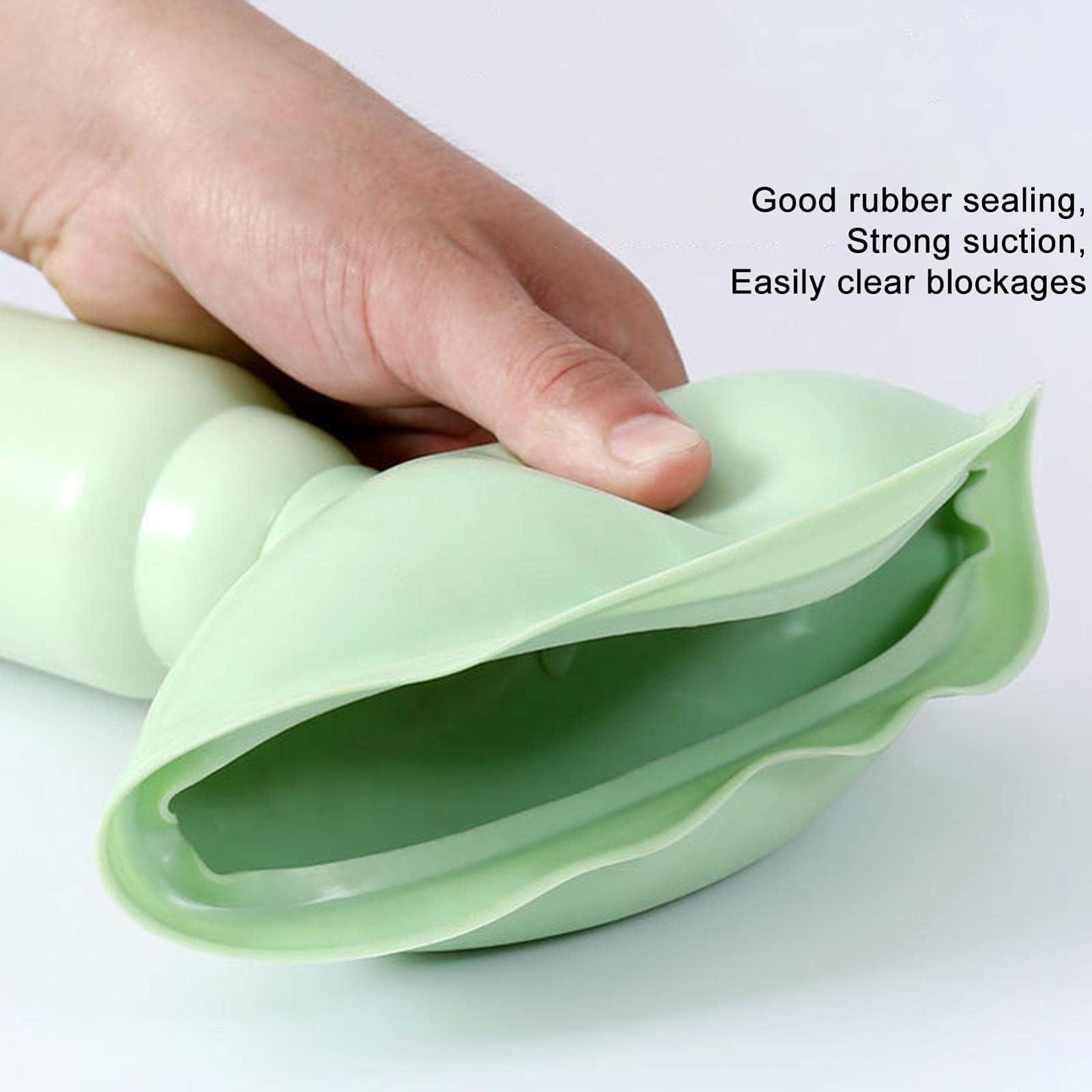 Toilet Plunger Vacuum, High-Pressure Drainage Piston, Toilet Unclogging Tool, Bathroom Sink Kitchen Pipe Unblocker, Shower Tub Use