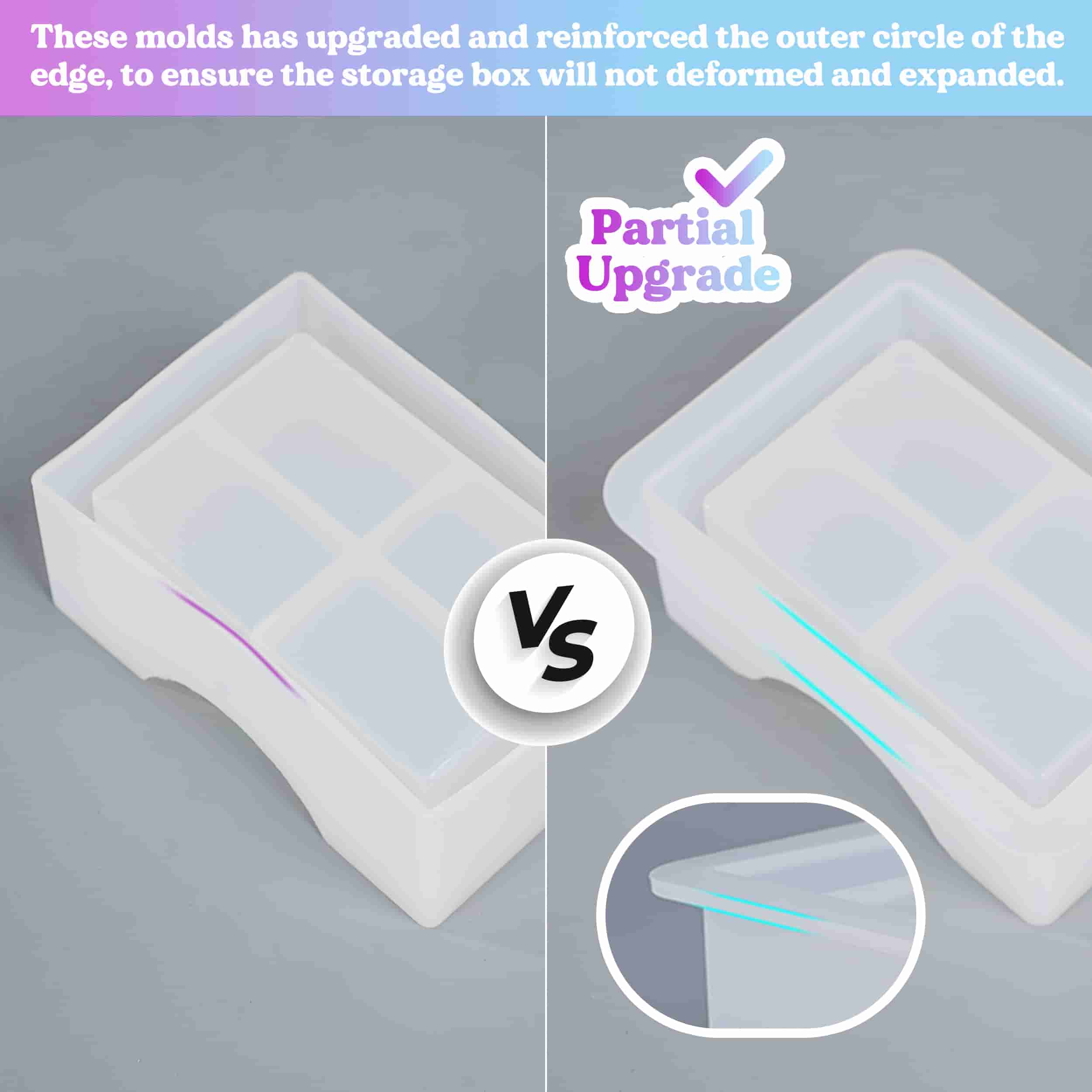 Upgraded 10 Count Coasters Resin Molds Set, Sturdy Silicone Molds for Epoxy Resin, Cups Mats, Art, Home Decor, Gift Crafts - LET'S RESIN Upgraded 10 Count Coasters Resin Molds Set, Sturdy Silicone Molds for Epoxy Resin, Cups Mats, Art, Home Decor, Gift Crafts - LET'S RESIN