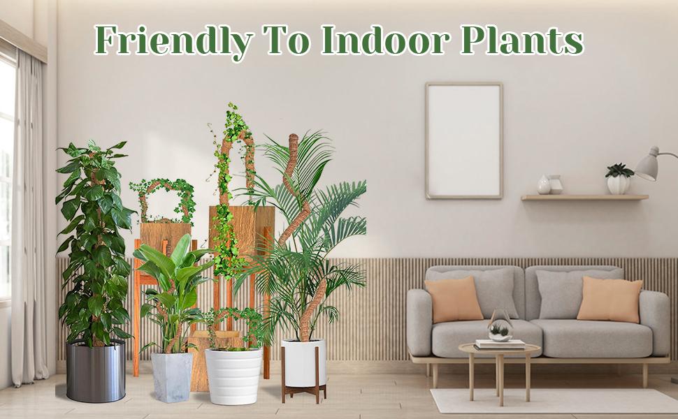 3 Pack Moss Pole,31 Inch Monstera Plant,Bendable Plant Trellis Moss Pole for Plants Monstera,Moss Poles for Climbing Plants Indoor,Coir Plant Pole Sticks Stakes (3pcs)