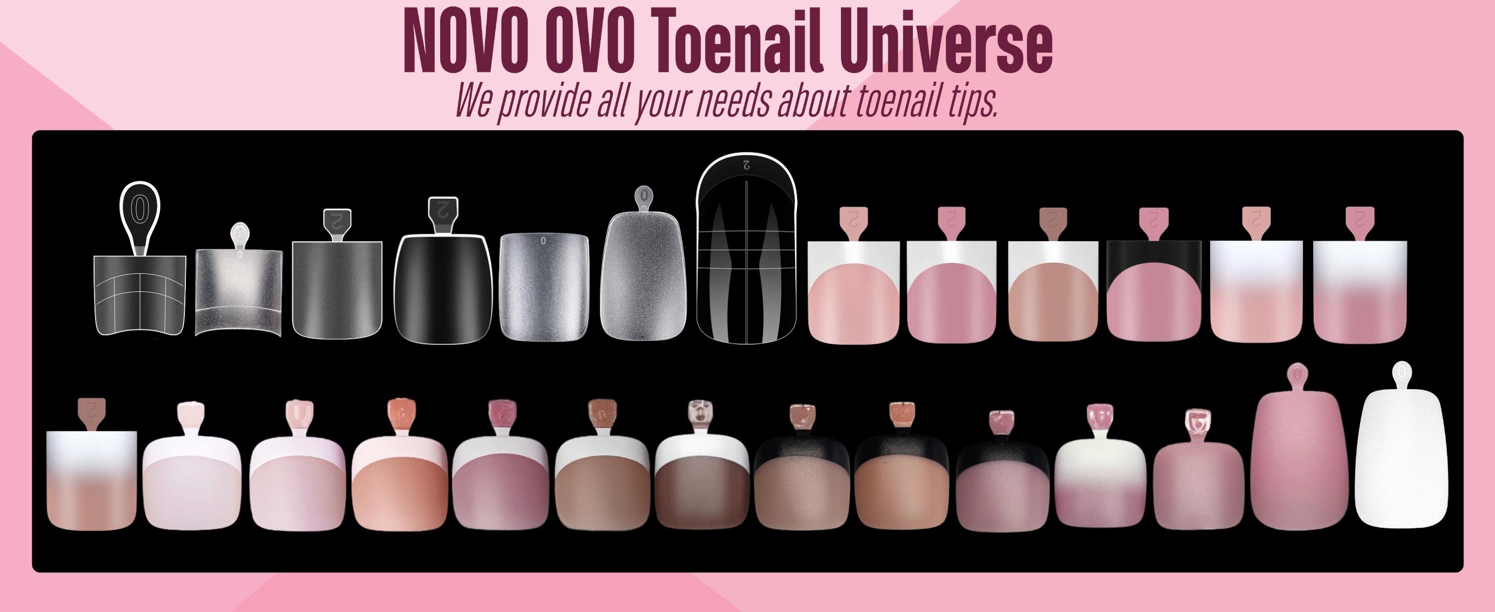 NOVO OVO Upgraded Flexible Half Cover Soft Gel Fake Toe Nail Tips with Auxiliary Line for Toenail Extension, Sharp Square Medium Wide for Men Women Acrylic pedicure in Salon x 15 Sizes 300 Pcs,NO GLUE & BUILDER GEL, TOP COAT,LAMP INCLUDED NOVO OVO Upgraded Flexible Half Cover Soft Gel Fake Toe Nail Tips with Auxiliary Line for Toenail Extension, Sharp Square Medium Wide for Men Women Acrylic pedicure in Salon x 15 Sizes 300 Pcs,NO GLUE & BUILDER GEL, TOP COAT,LAMP INCLUDED