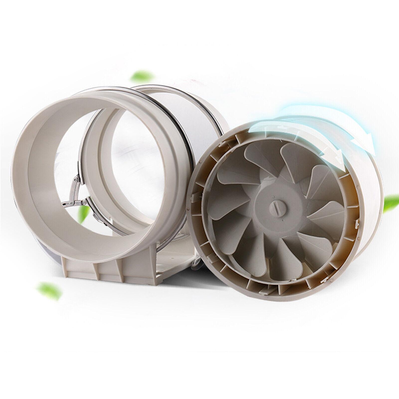 4 Inch Inline Duct Fan Tube Ventilation Fan Extractor Exhaust Blower 35W 220CFM 4 Inch Inline Duct Fan Tube Ventilation Fan Extractor Exhaust Blower 35W 220CFM
