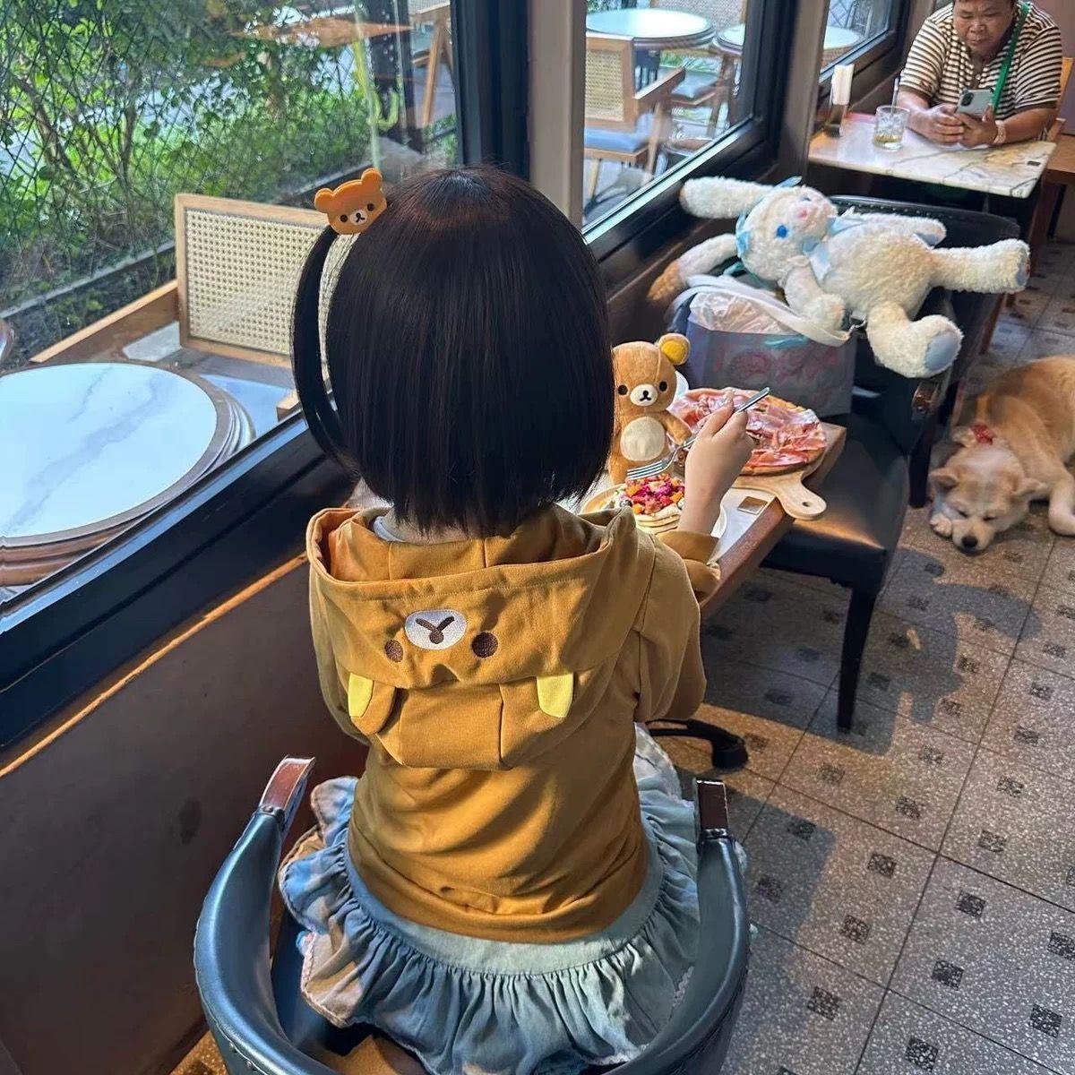 Spring Summer New Cute Bear Ears Zip Up Hoodie Japanese Sweet Girl Casual Loose Sweatshirt Women Cardigan Anime Hoodie Y2k Top