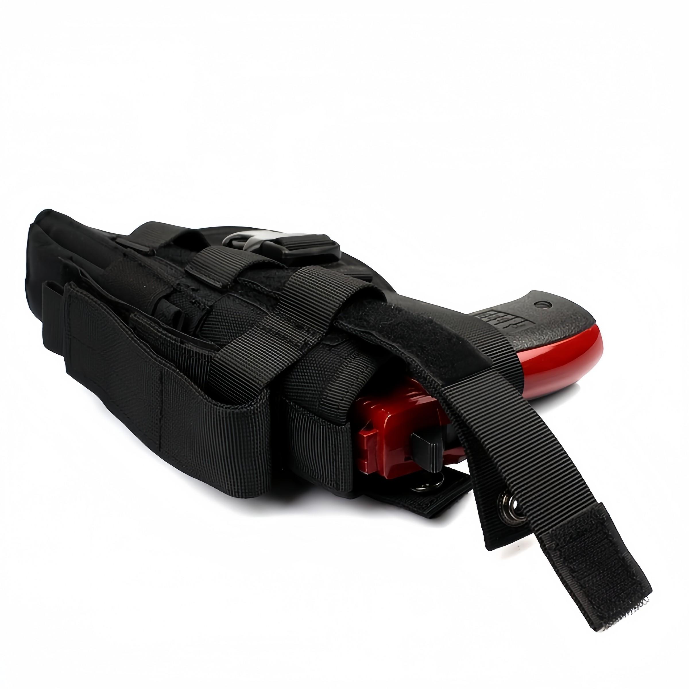Outdoor Tactical Quick Release Gun Belt, Multi-Functional Waist Pack, Universal Model, Ideal for Hunting and Training, Durable Nylon Material