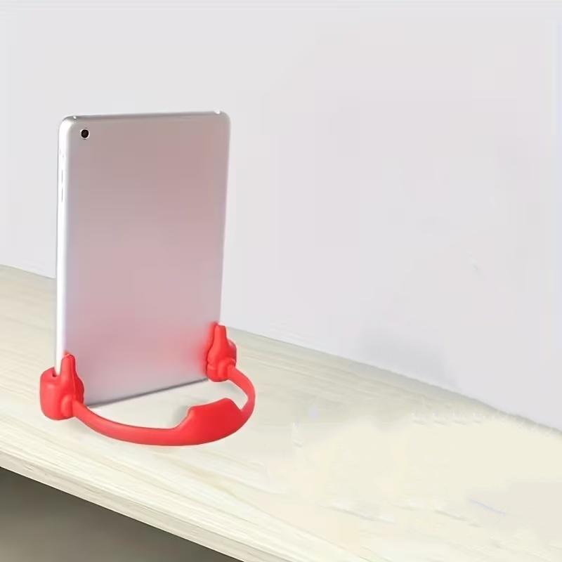 Creative Phone Stand Set, Thumb Rest, Desktop Holder, Portable Design, Digital Type, Exclusive for Small Shops, Cute Stand