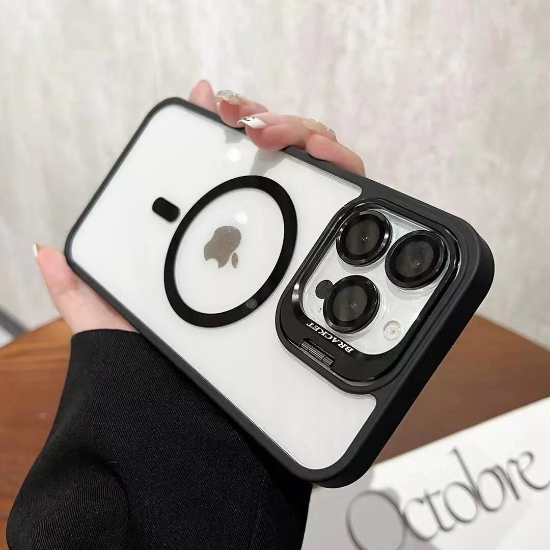 OREKROY【Freeship】Shockproof Mag Safe Case For iPhone 17 16 Pro Max 15 14 13 12 11 with Camera Lens Cover Kickstand OREKROY【Freeship】Shockproof Mag Safe Case For iPhone 17 16 Pro Max 15 14 13 12 11 with Camera Lens Cover Kickstand