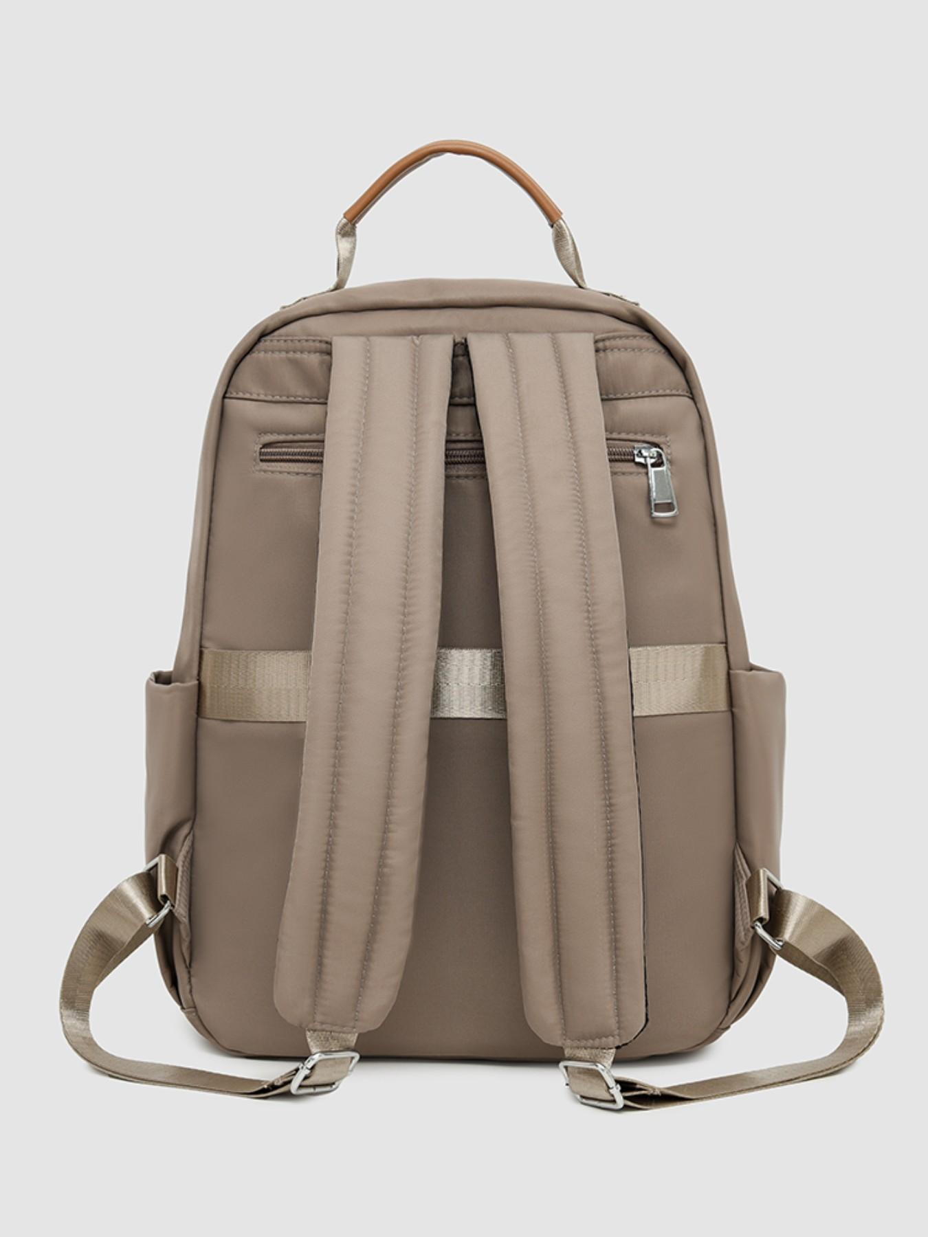 High-End Women's Backpack, Large Capacity Lightweight Simple Book Bag, Unisex Travel Nylon Backpack, Commute Laptop Bag, Casual Nylon Backpack, New Arrival