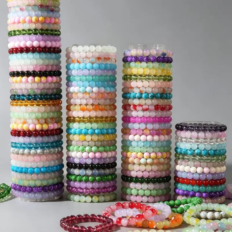 Women's Handmade Mixed Multicolor Glass Beaded Bracelet Set - 9-29pcs Stacking Casual Jewelry for Summer Holidays, Daily Wear, Gift Set,sohochic