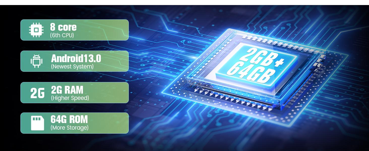 Car Stereo for Jeep Wrangler 2007-2018 touch screen has Android Auto Wireless Carplay, Bluetooth WIFI supports GPS Navigation