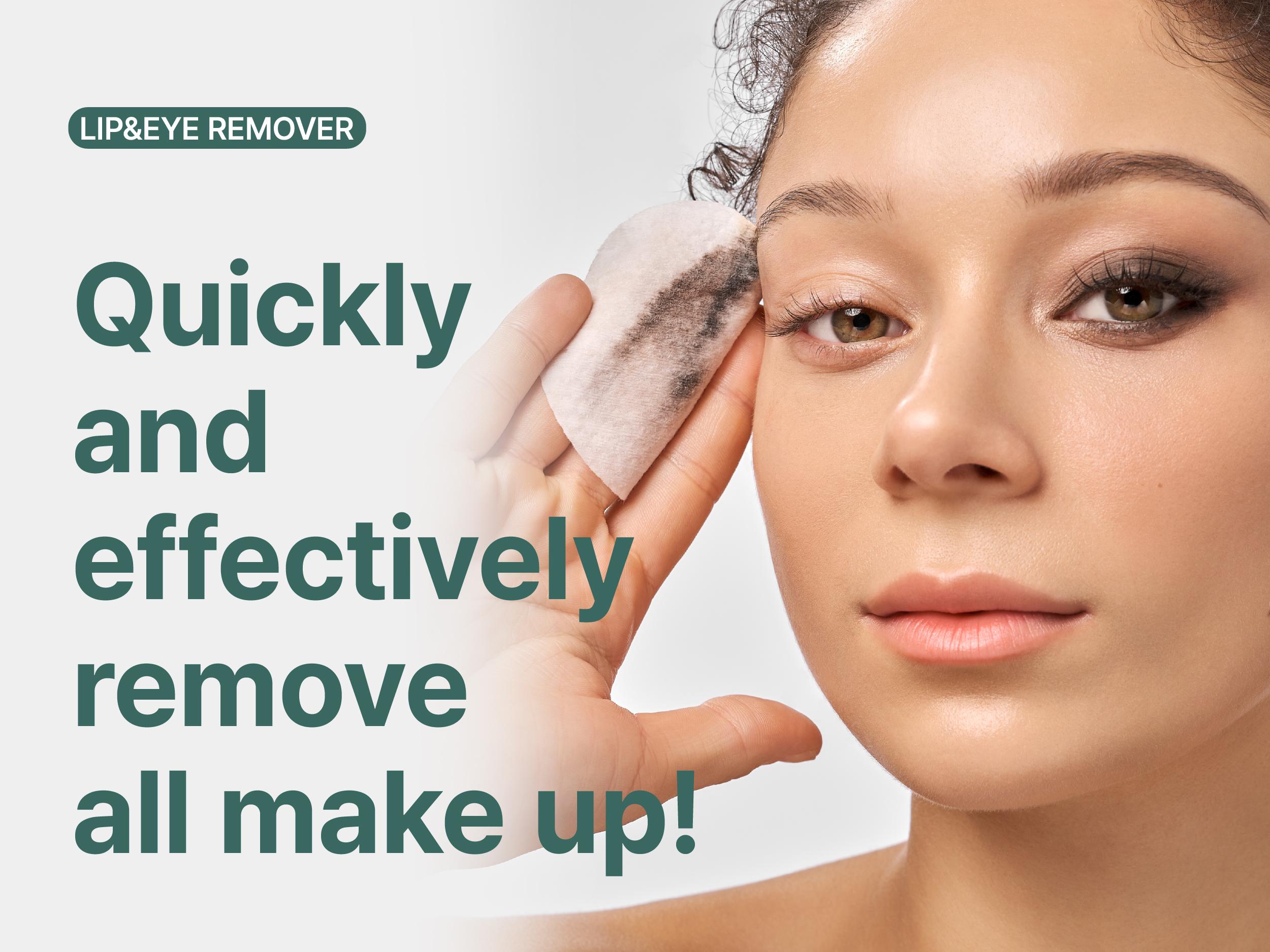 ILLIYOON Gentle Make Up Deep Remover | Waterproof Makeup Remover, Gentle on Sensitive Eyes & Lips, Ophthalmologist-Tested, Effective Cleansing, Coconut Oil, AHA & BHA, 4.73 fl. oz. (140ml)