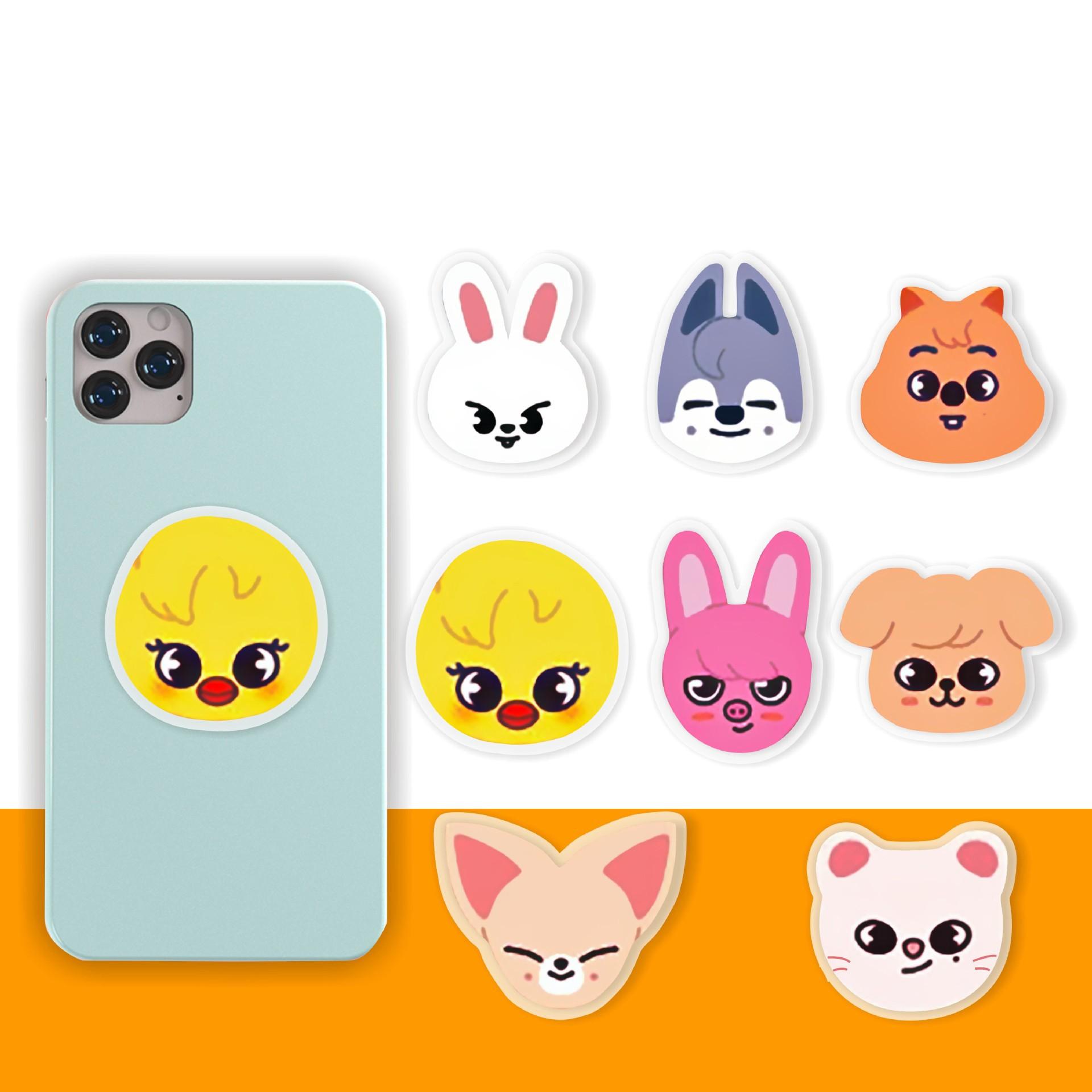 Cute Animal-Shaped Acrylic Phone Stand, Practical and Aesthetic ...