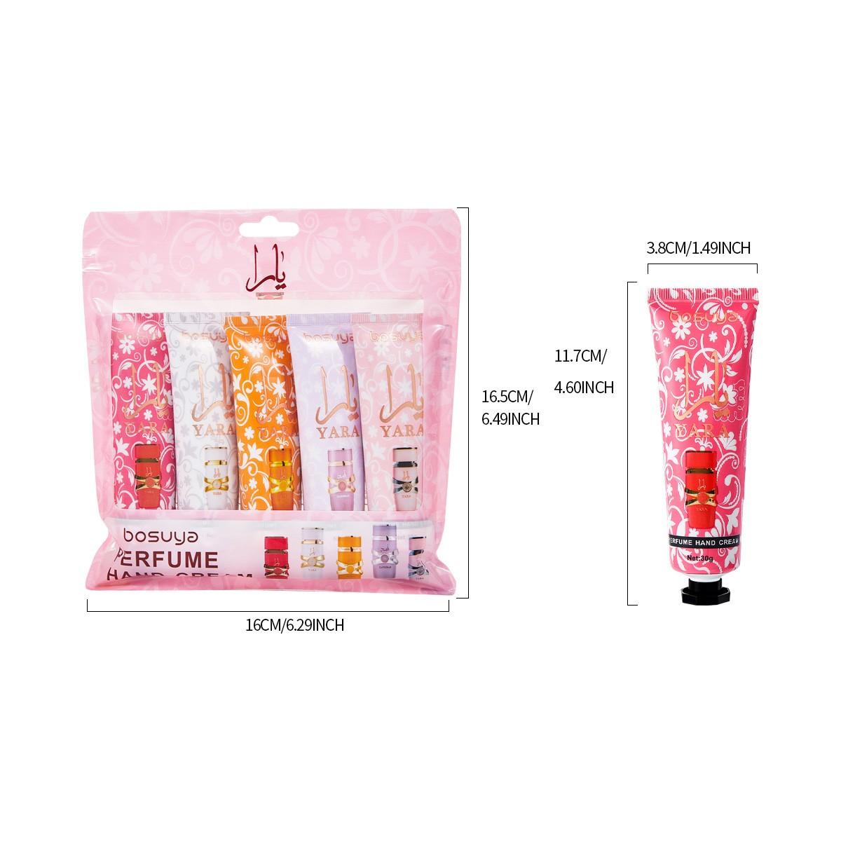 5 Counts/set Aromatherapy Hand Creams, Deep Moisturizing for Dry, Rough Hands and Fine Lines, Suitable for Daily Care