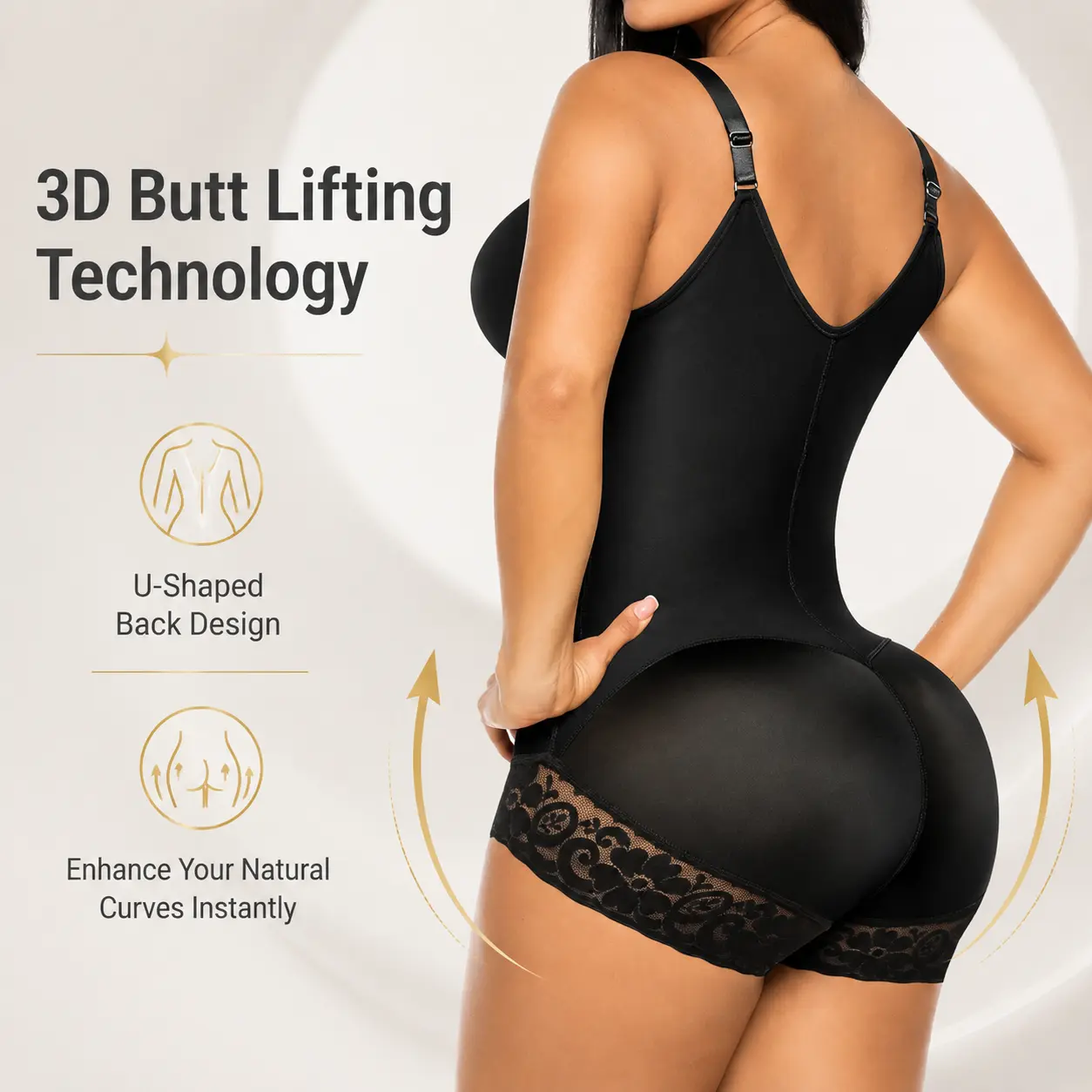 Fajas Colombianas Shapewear for Women Tummy Control Bodysuit | High Compression Nylon Seamless Butt Lifter Shaper Short | Postpartum Daily Wear Hourglass Body Sculpting Girdle