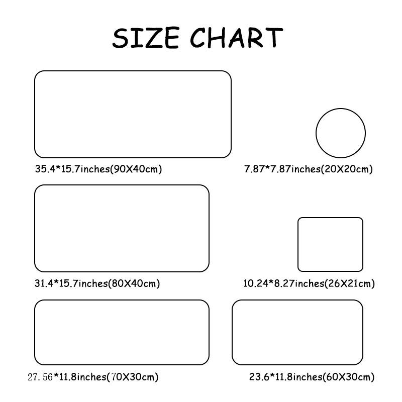 Hexagon Mouse Pad Mat Table Top Hanging Art Mtg Game Mat, Non-Slip Easy Clean Dual Edge Stitched Gaming Playmat for Magic Party Picnic