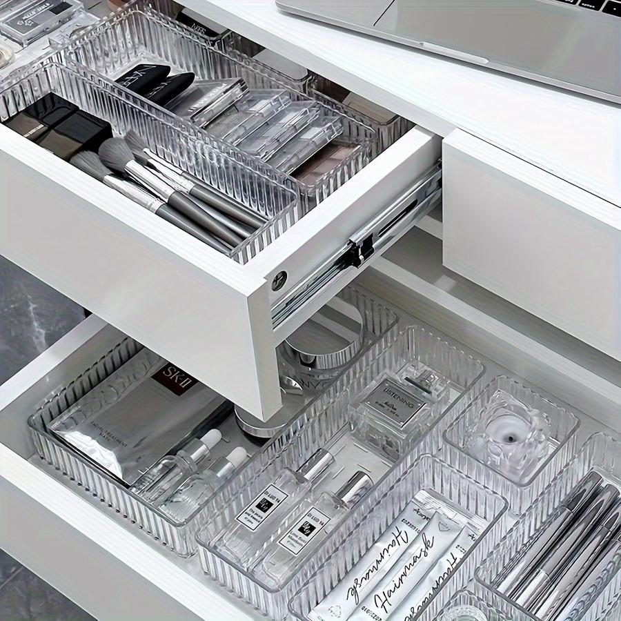 Multi-Drawer Storage Organizer Set, Stackable and Adjustable, for Cosmetics, Office Supplies, Desk Essentials, Home Organization