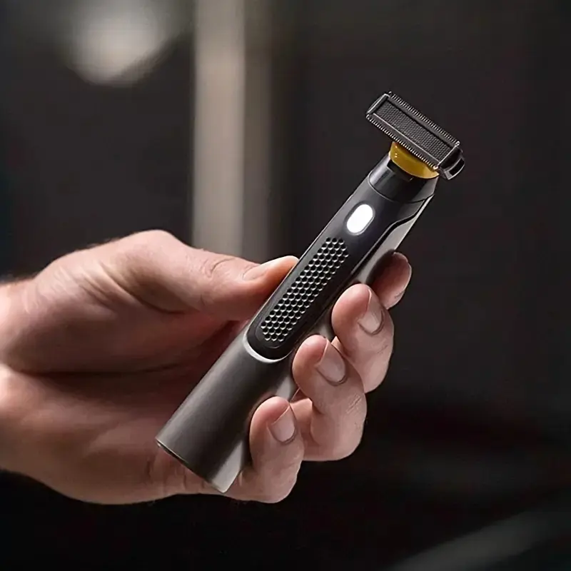 New Rechargeable Cordless Shaver, Body Hair Shaver, Beard and Body Trimmer, Trim, Edge, Shave, and Shape, Perfect Gift, Ideal Companion Gift