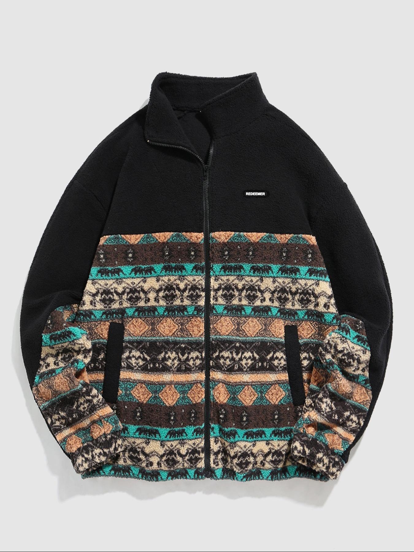 Men's Fleece Lined Winter Jacket, Warm Fashion Design, Perfect for Cold Weather, Comfortable Daily Wear Outerwear, Thermal Lined Jacket