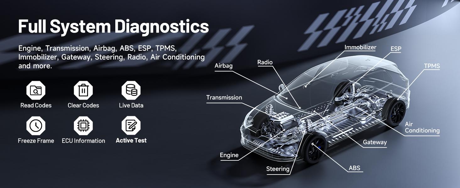 TOPDON Phoenix Nano, Bidirectional Scan Tool, ECU Coding Tool, FCA AutoAuth, CAN FD/DoIP Protocols, 32+ Special Functions, Full System Diagnostic, Free Updates for 2 Years TOPDON Phoenix Nano, Bidirectional Scan Tool, ECU Coding Tool, FCA AutoAuth, CAN FD/DoIP Protocols, 32+ Special Functions, Full System Diagnostic, Free Updates for 2 Years