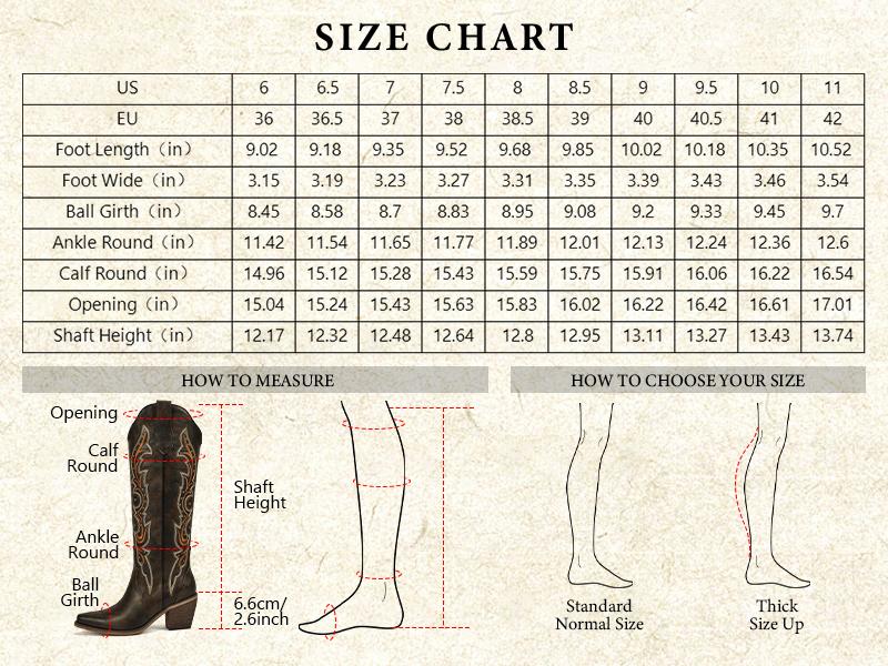 Wetkiss Knee High Cowboy Cowgirl Boots for Women, Stylish Western Design with Chunky Heel, Embroidery and Studded Details  ,Women's Shoes,Women's Boots #TikTokShopSpringGlowUp #greenish