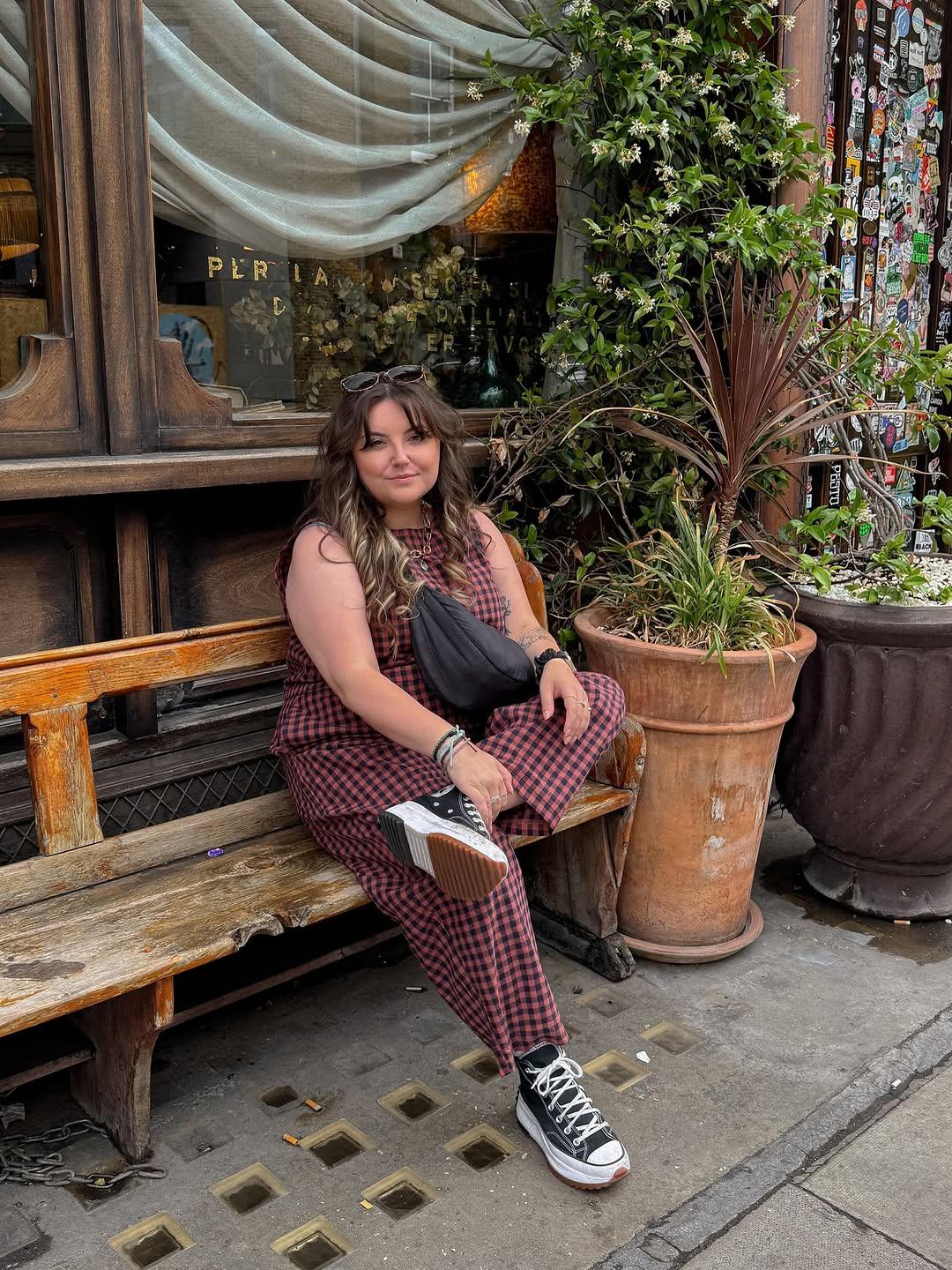 Summer New Women's 2 Piece Set Suits Cotton Plaid Crop Top Sleeveless Loose Fit Pocket Nine-Tenths Pants, Beach Vacation Casual Daily Wear