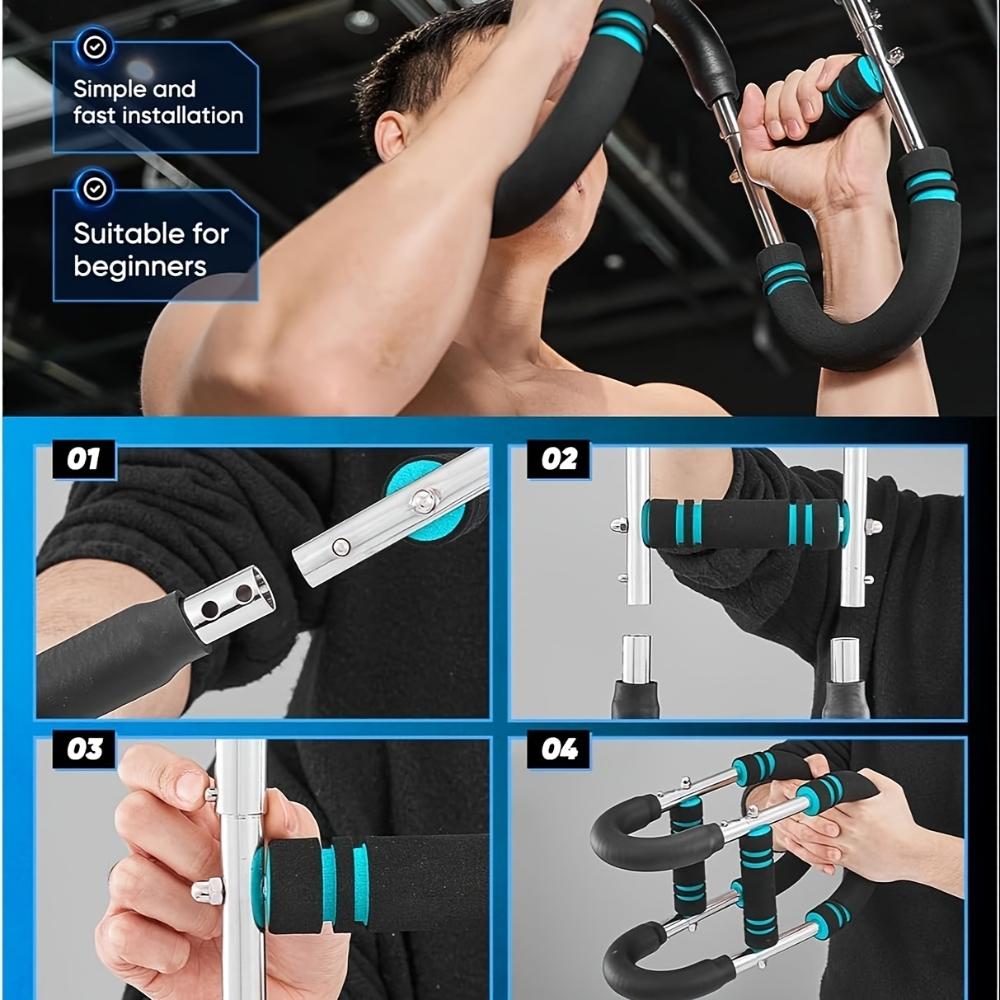 New Multifunctional Arm Strength Trainer for Home Fitness - Chest, Shoulder, and Inner Thigh Muscle Strength Training Device, Versatile Workout Equipment