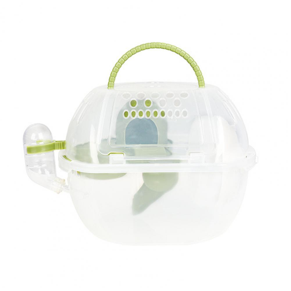 Hamster Travel Cage Hand-held Gift Keep Warm Small Animal Hamster Go Out Box Hamster Carrier Cage Pet Accessories