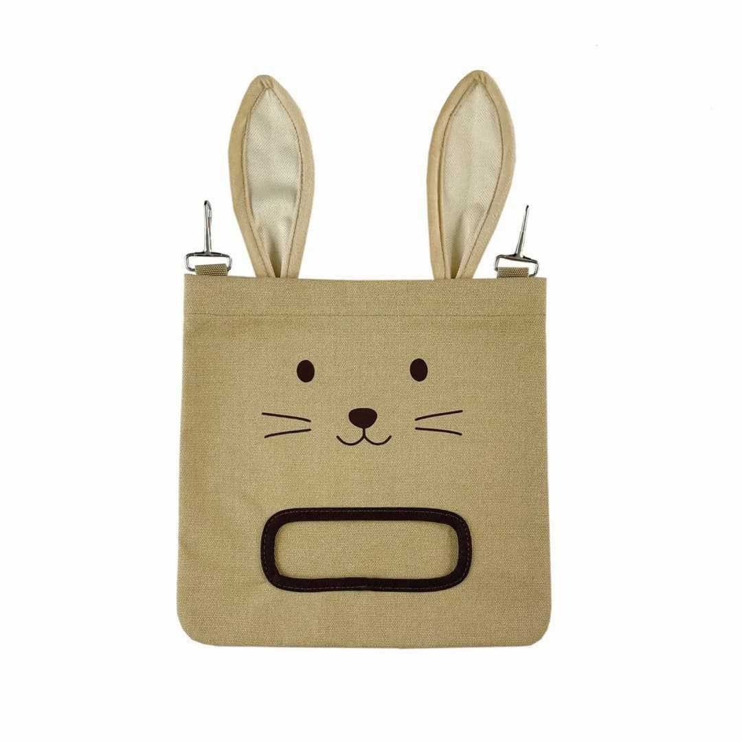 Rabbit Hay Bag, Hanging Dry Grass Feeder, Rabbit Shape Feed Bag, Guinea Pig Hamster Food Bag, Small Pet Supplies