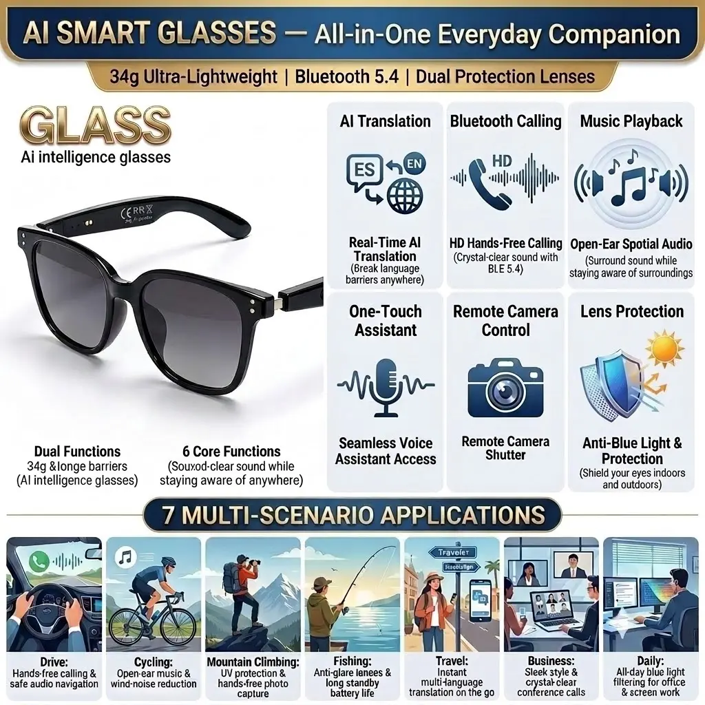 F66Black Sunglasses